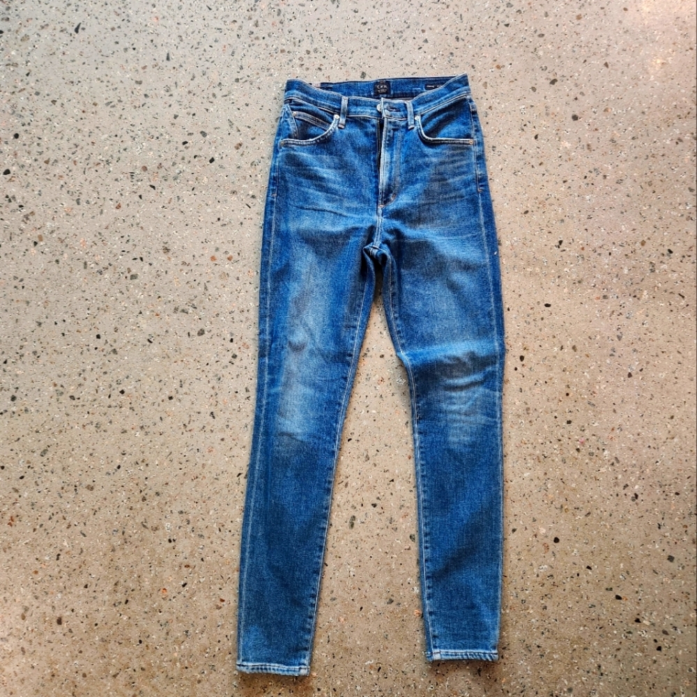 Citizens of Humanity Chrissy High-Rise Skinny Jeans - Size 26